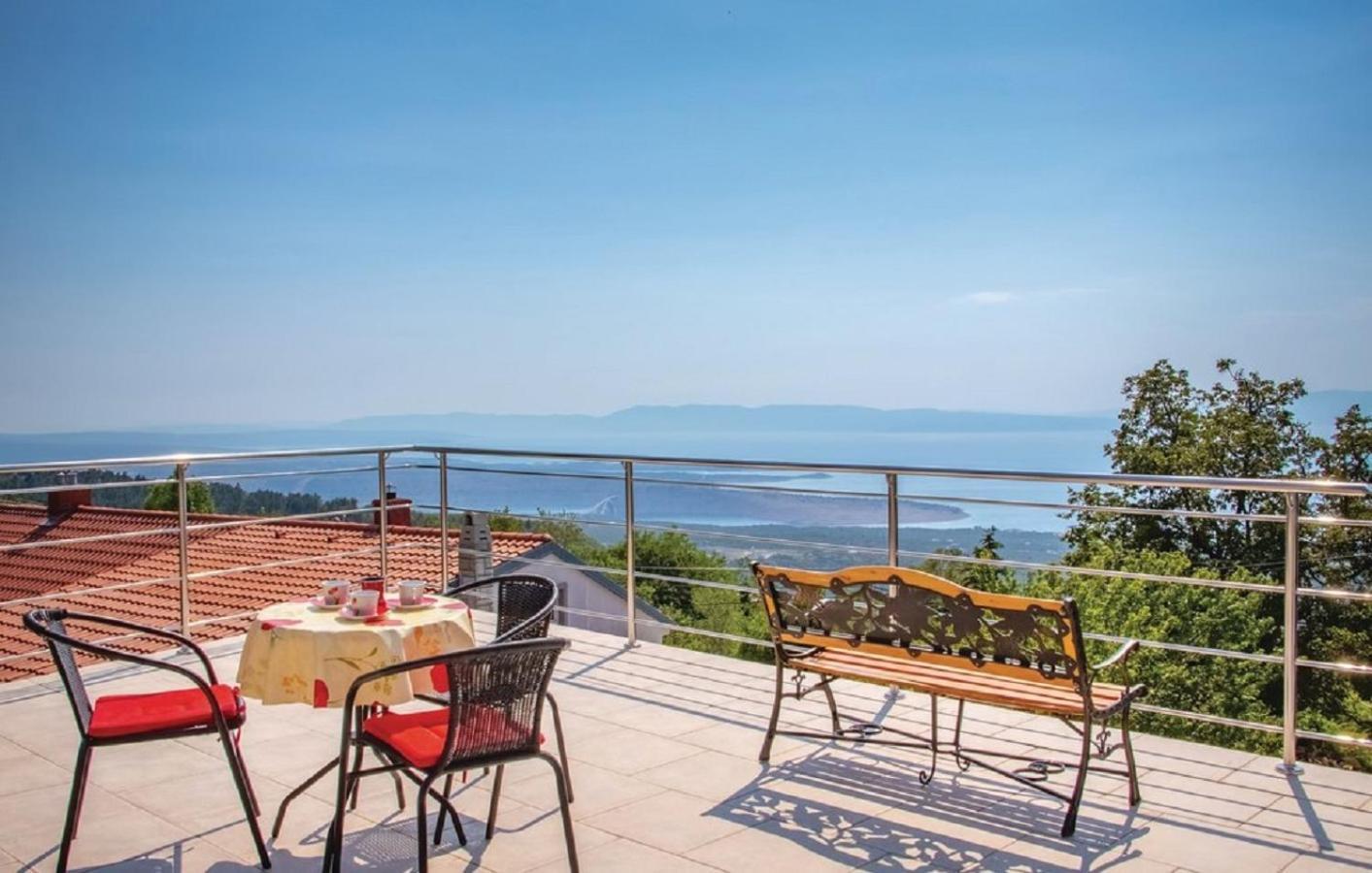 Apartment Jasna With Breathtaking Sea View, Terrace And Free Parking Hreljin Bagian luar foto