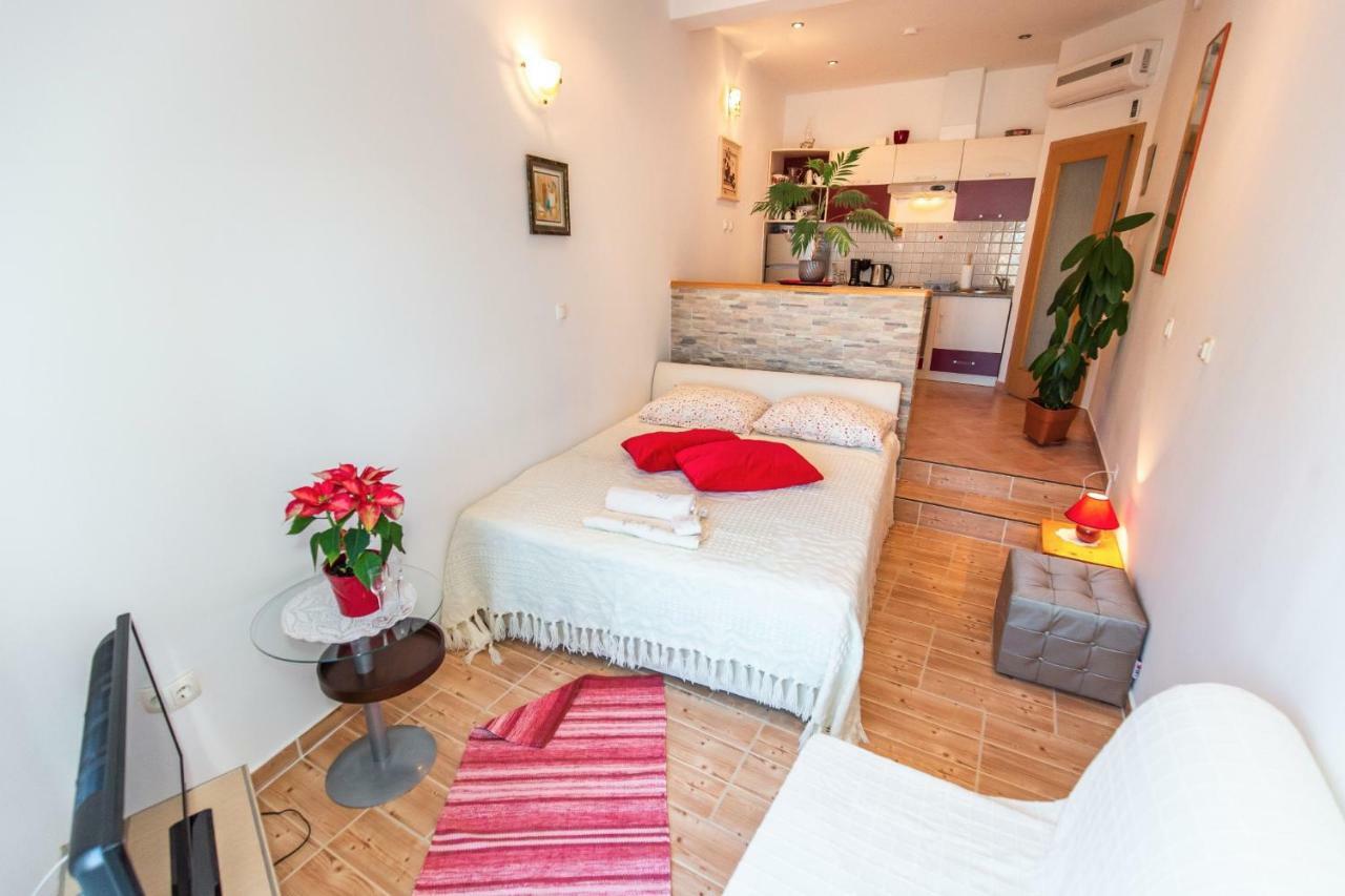 Apartment Jasna With Breathtaking Sea View, Terrace And Free Parking Hreljin Bagian luar foto